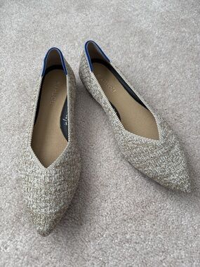 NEW without box Rothy’s Point in Dawn Tweed in Size 9